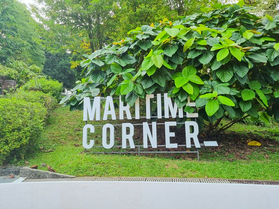 Maritime Corner ở Fort Canning