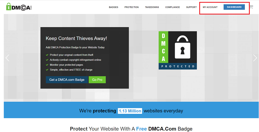 Cài đặt DMCA để bảo vệ nội dung số do mình tạo ra