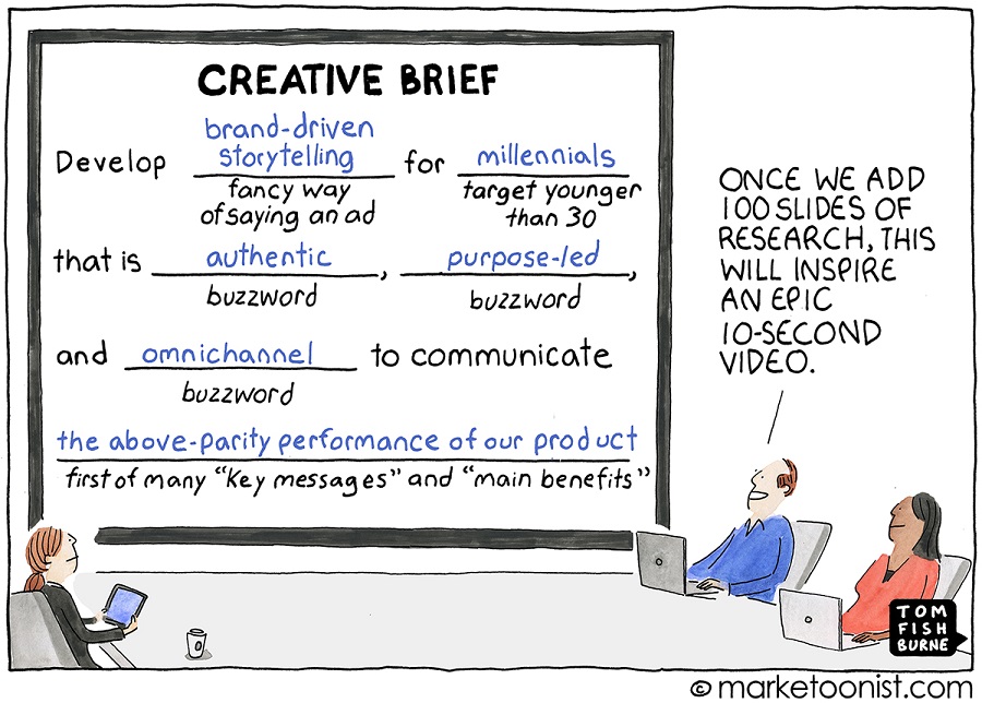Creative brief mang tính định hướng sáng tạo