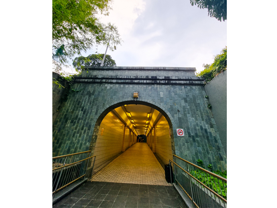 Lối vào Fort Canning Tree Tunnel